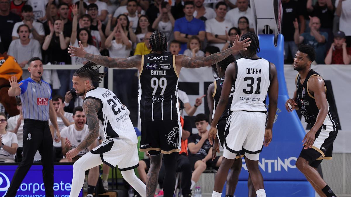 La Virtus Olidata risorge a Trento e guadagna gara 5 a Bologna: gli highlights