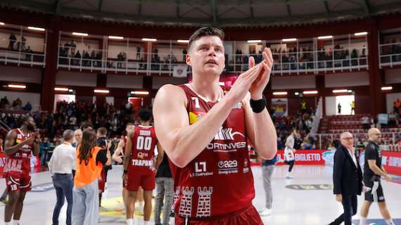 Trapani Shark: Alibegovic su «Repesa fuoriclasse», la vittoria con Milano e la sfida da ex a Bologna