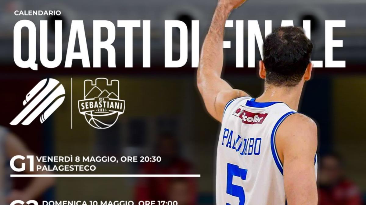 Cividale vs Rieti, ecco il programma della serie playoff