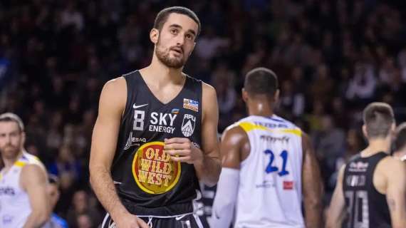 A2 - Tegola Apu Udine, si ferma per infortunio Gianmarco Arletti