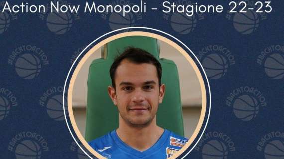 Serie B - Action Now 2019 Monopoli, conferma di Matteo Annese