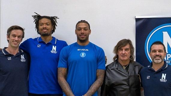 Napoli Basket presenta Flagg e Croswell: le parole dei due americani