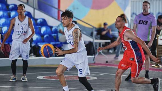 Mondiali Virtus 3vs3, l'Italia travolge all'esordio il Kazakistan