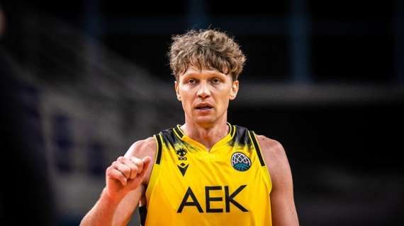 UFFICIALE BCL - Mindaugas Kuzminskas resta all'AEK fino al 2026