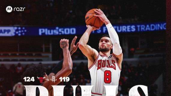 NBA - I titolari dei Bulls sconfiggono Houston al supplementare