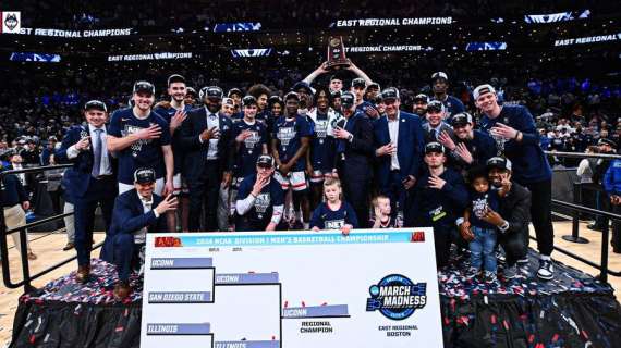 NCAA - March Madness, UConn schiaccia Illinois e va alle Final Four