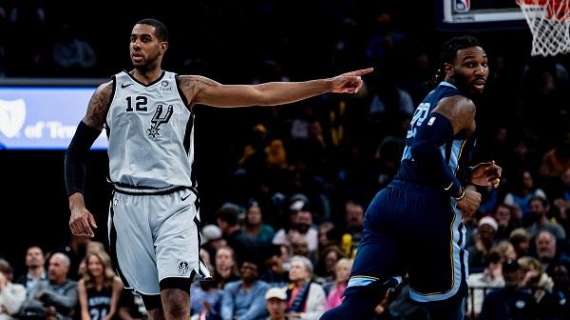 NBA - Gli Spurs di Aldridge danno lezione a Memphis