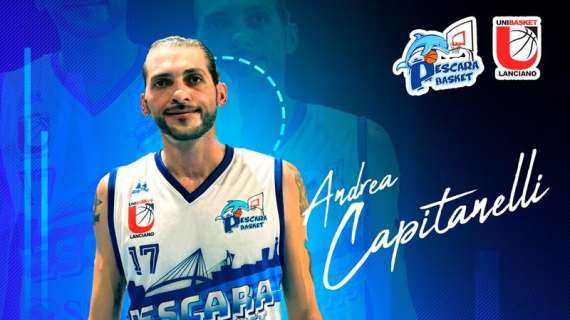 Serie B - Pescara Basket ai saluti con Andrea Capitanelli