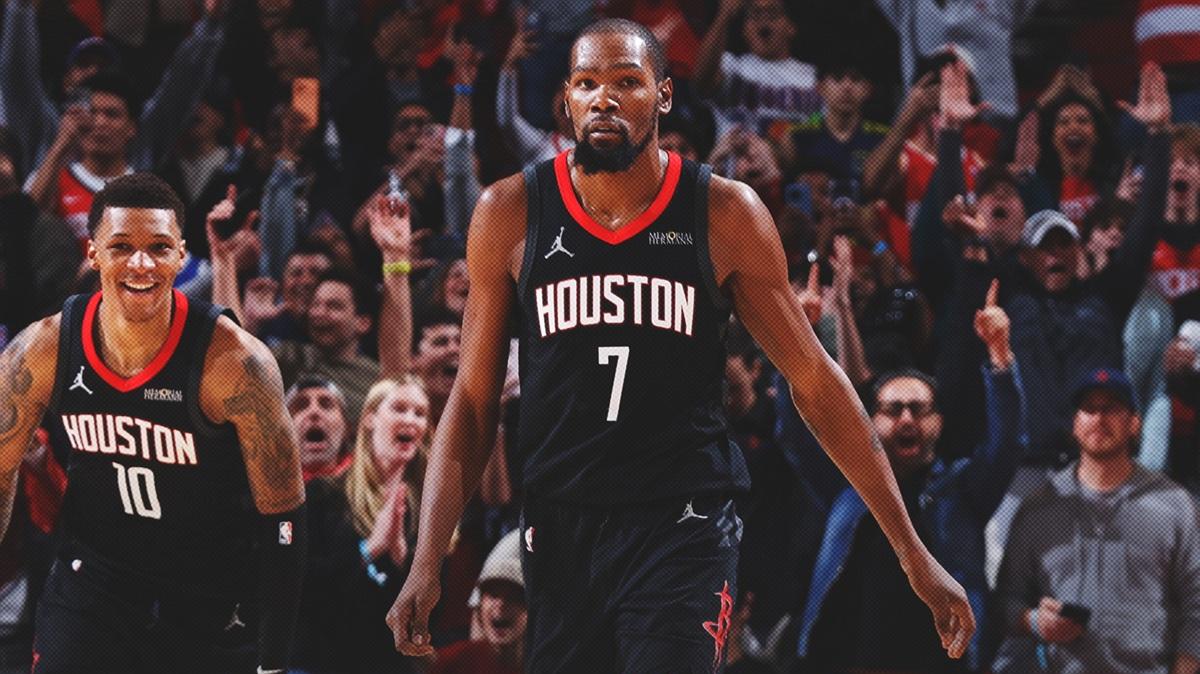 Durant è ancora decisivo per i Rockets che piegano i Suns al fotofinish