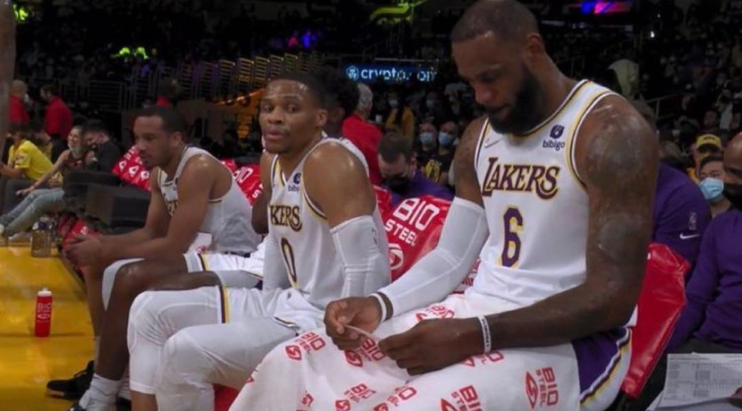 NBA - LeBron James e Russell Westbrook non andavano d'accordo ai Los Angeles Lakers?