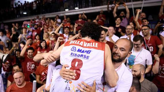 LBA - Amedeo Della Valle: «La Reggiana è stata tutto, un pezzo molto grande della mia vita»