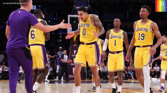 NBA - Preseason: la prima vittoria dei Lakers arriva nel finale contro i Kings