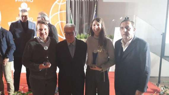 Premio Reverberi conferito a Martina Fassina e Vittorio Giurati per Lupebasket