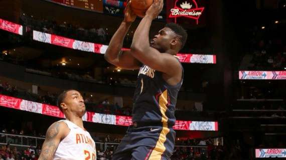 NBA - Zion Williamson non delude nella sua prima uscita in maglia Pelicans