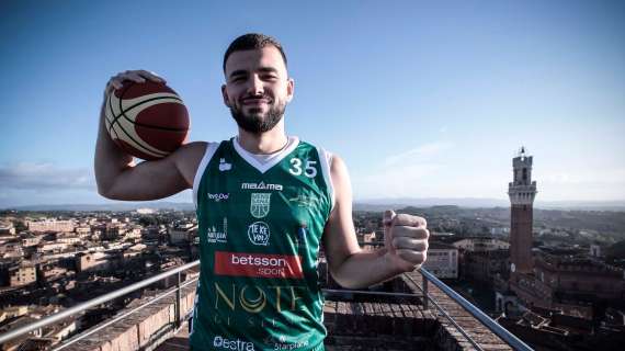 Serie B - La Mens Sana Siena conferma Gianluca Prosek in biancoverde