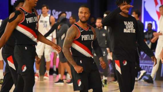NBA - Portland, altro record di Lillard per salvarsi dai Mavericks