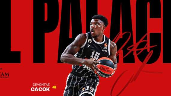 UFFICIALE ACB - L'ex Virtus Devontae Cacok riparte da Murcia