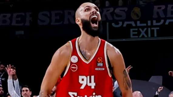 Olympiacos, il miglior Evan Fournier nel successo sul Real Madrid 