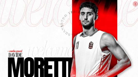 UFFICIALE LBA - Trieste batte il primo colpo: arriva Davide Moretti