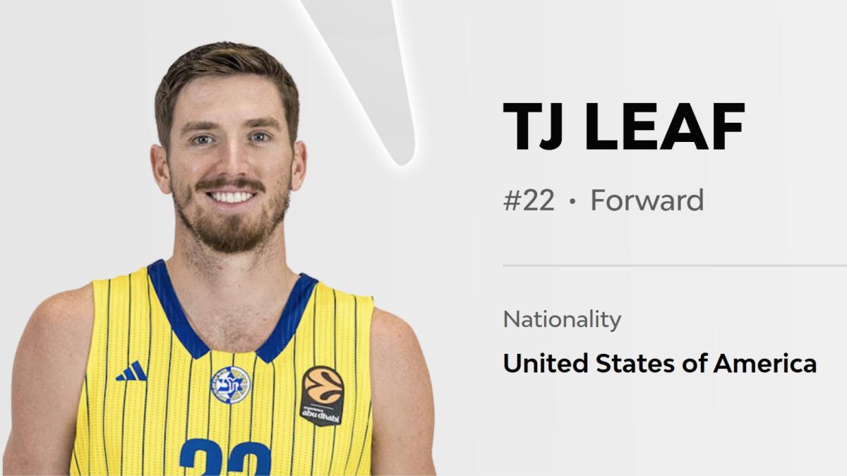 Maccabi Tel Aviv a Bologna senza TJ Leaf: salta la Virtus