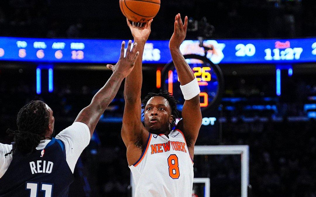 I Knicks battono i Timberwolves all’overtime: Brunson decisivo nel finale