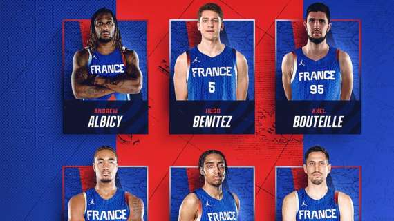 Francia, i 12 di Fauthoux per la finestra di QF EuroBasket 2025 di novembre