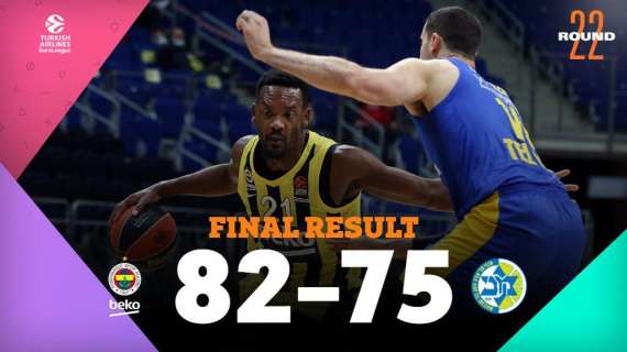 EuroLeague - Il Fenerbahce non si ferma e batte il Maccabi