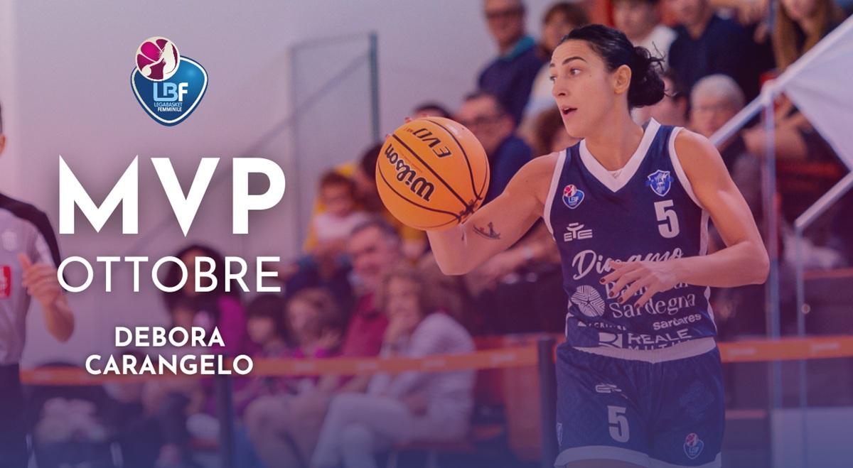 Debora Carangelo è la MVP di ottobre 2025 della Serie A1 femminile