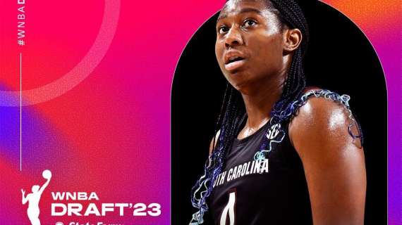WNBA Draft 2023, Aliyah Boston la #1 scelta dalle Indiana Fever