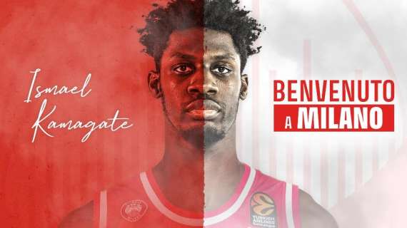 UFFICIALE LBA - L'Olimpia Milano annuncia Ismael Kamagate 