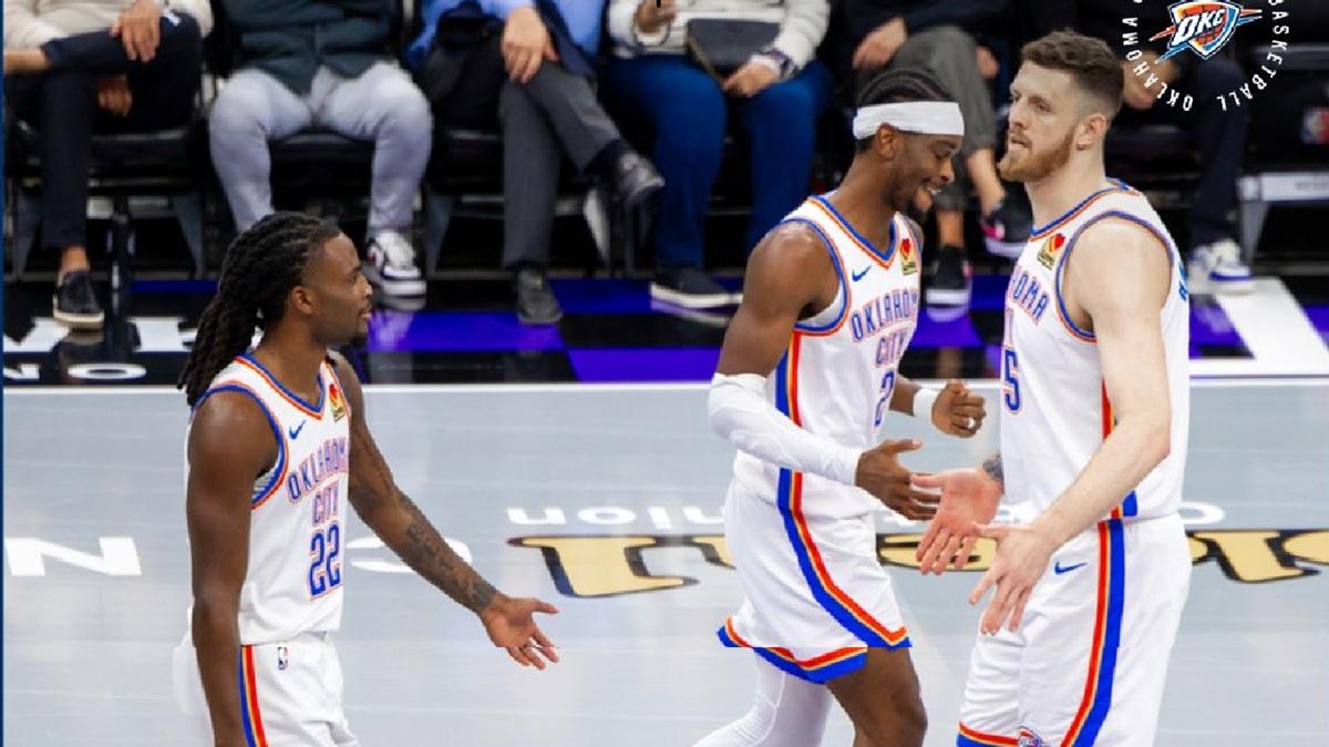 NBA Cup - I Thunder travolgono i Kings con il record di Hartenstein