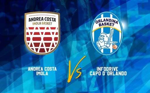 Serie B - Imola amara: l'Orlandina cede nel finale all'Andrea Costa