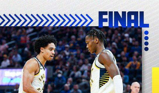 NBA - Golden State intrappolato in casa dai Pacers di Andrew Nembhard