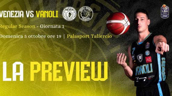 La stagione 25-26 della Vanoli Cremona comincia al Taliercio con la Reyer Venezia