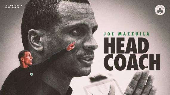 NBA - I Boston Celtics promuovono Joe Mazzulla a capo allenatore