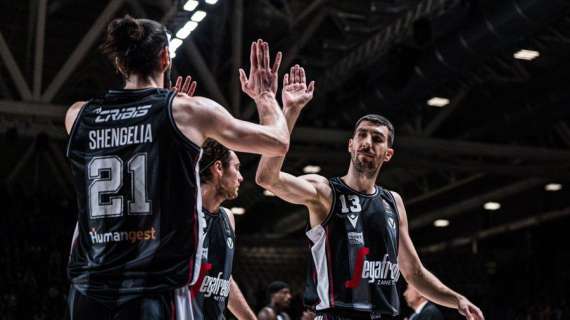 LIVE LBA - La Virtus Bologna passeggia su una Treviso ai minimi termini