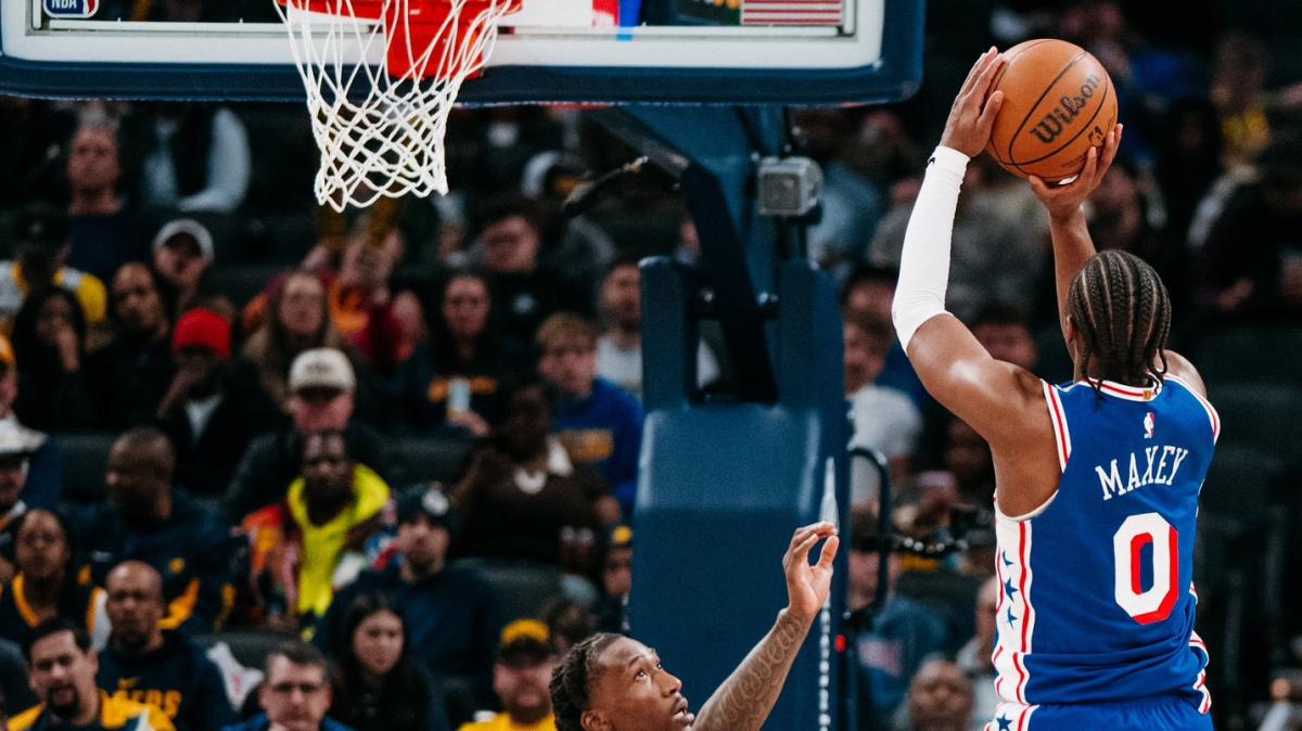 Con Maxey e Embiid Sixers di gran carriera vincono a Indiana