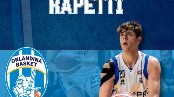 Serie B - Jacopo Rapetti nuovo arrivo all'Orlandina Basket
