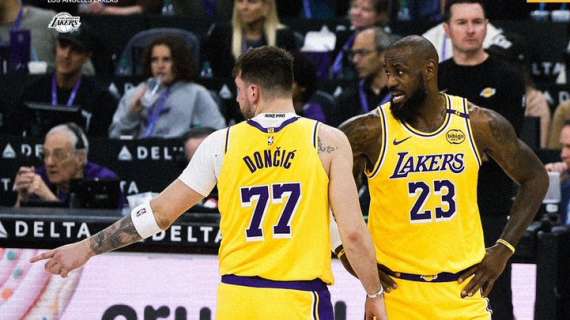 NBA - Luka Dončić vuole che LeBron James finisca la carriera con i Lakers