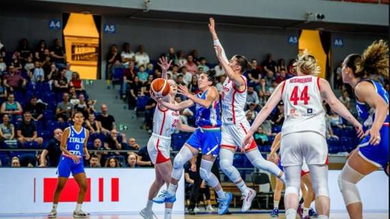 Italbasket Women - Un buon test per le Azzurre in Repubblica Ceca