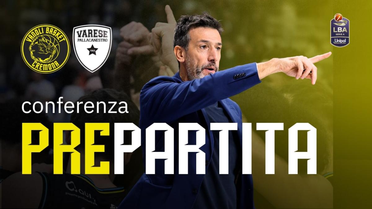Vanoli Cremona, Brotto: «Varese un'avversaria diretta che ha il nostro stesso obiettivo stagionale»