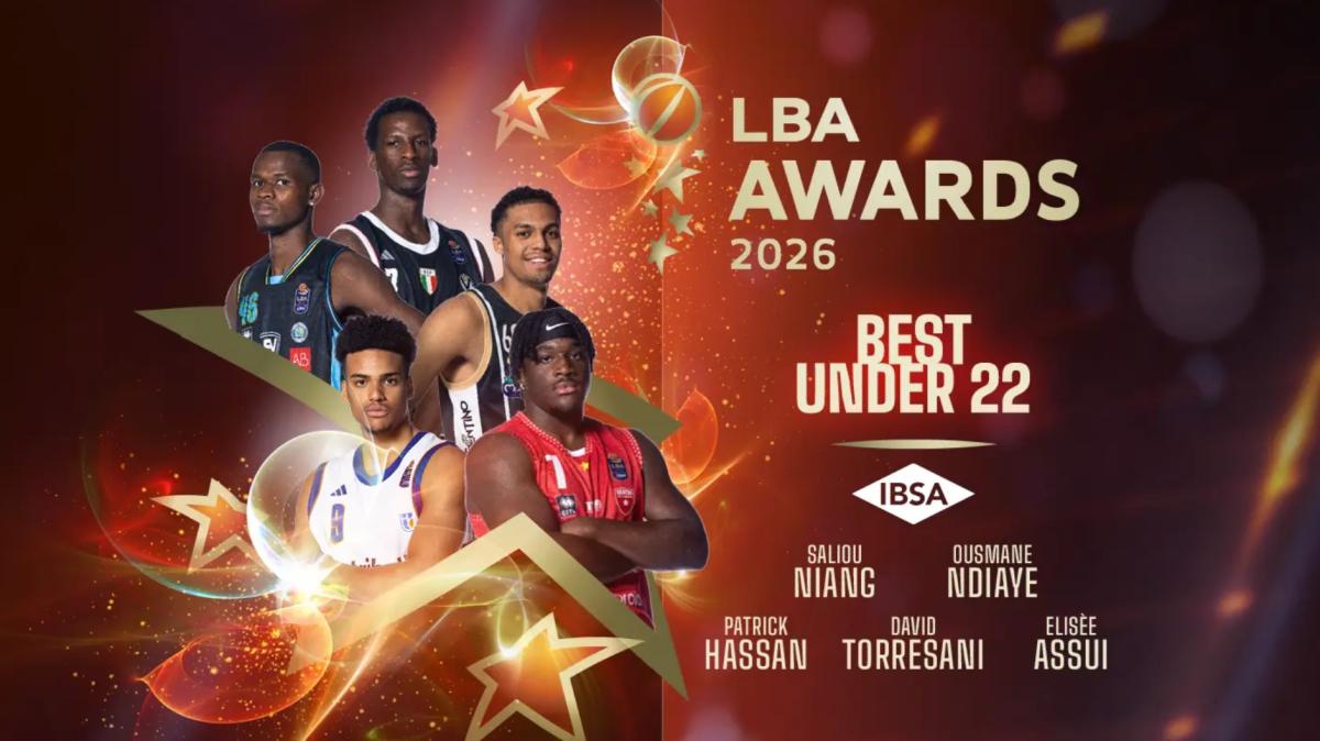 LBA Awards 2026, i 5 candidati al premio di Miglior U22