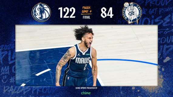 NBA Finals - I Mavericks rimangono in vita umiliando i Celtics