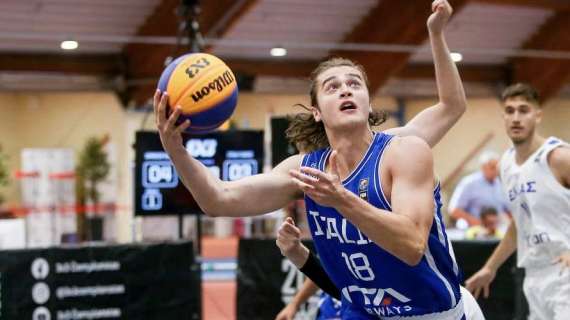 Italia 3x3 - Under 21: 2 secondi posti al FIBA Nation League a Panevezys