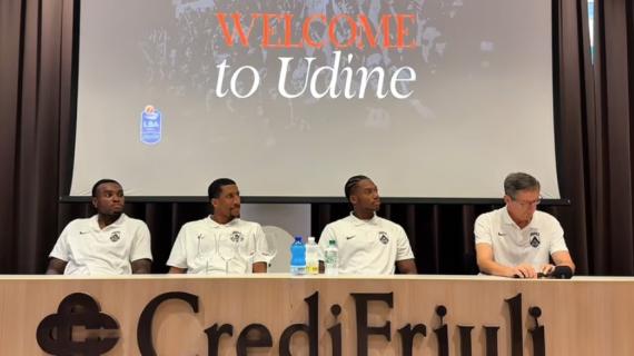 Apu Udine, giornata di presentazioni: ecco Brewton, Mekowulu e Dawkins