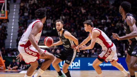 F8 | Milano vs Trento, il tabellino all'intervallo: 12 di Ford, 8 di Mirotic