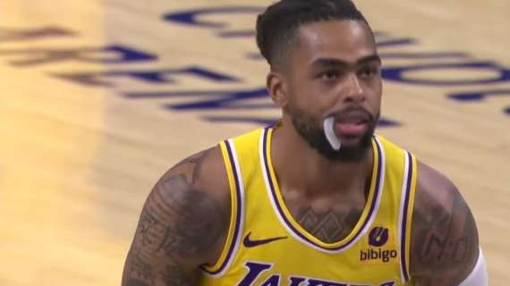 NBA - D'Angelo Russell salva i Lakers dagli Orlando Magic