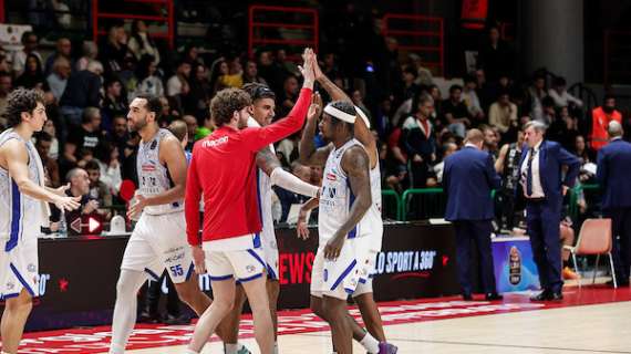 LIVE LBA - La tripla della vittoria di Vital scodella fuori: Reggio Emilia vince a Tortona con 23 di Winston 