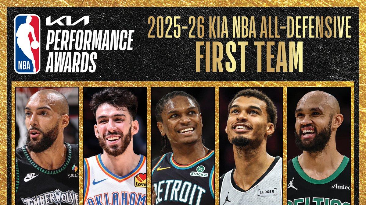 NBA, annunciati gli All-Defensive Teams 2025-26 ufficiali
