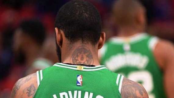 NBA - Svelato il mistero del sigillo tatuato sul collo di Kyrie Irving